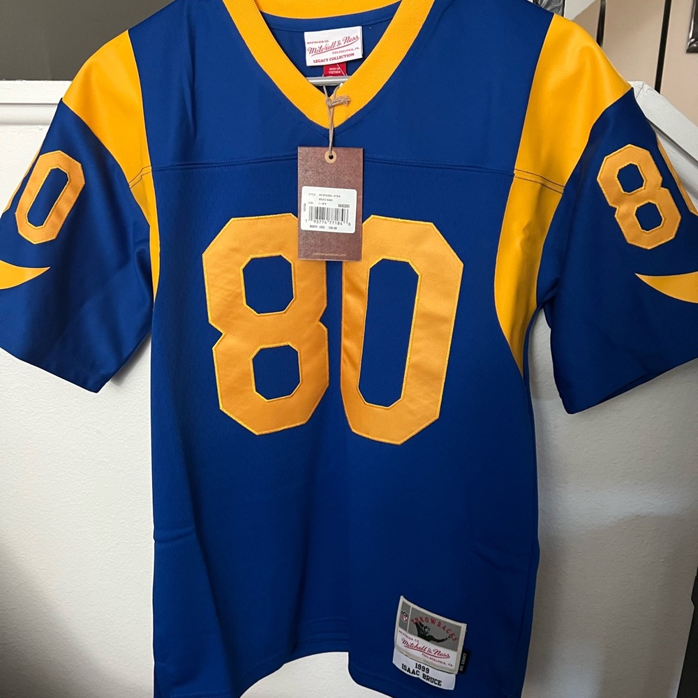 Mitchell & Ness Blue and Gold Kids Jersey
